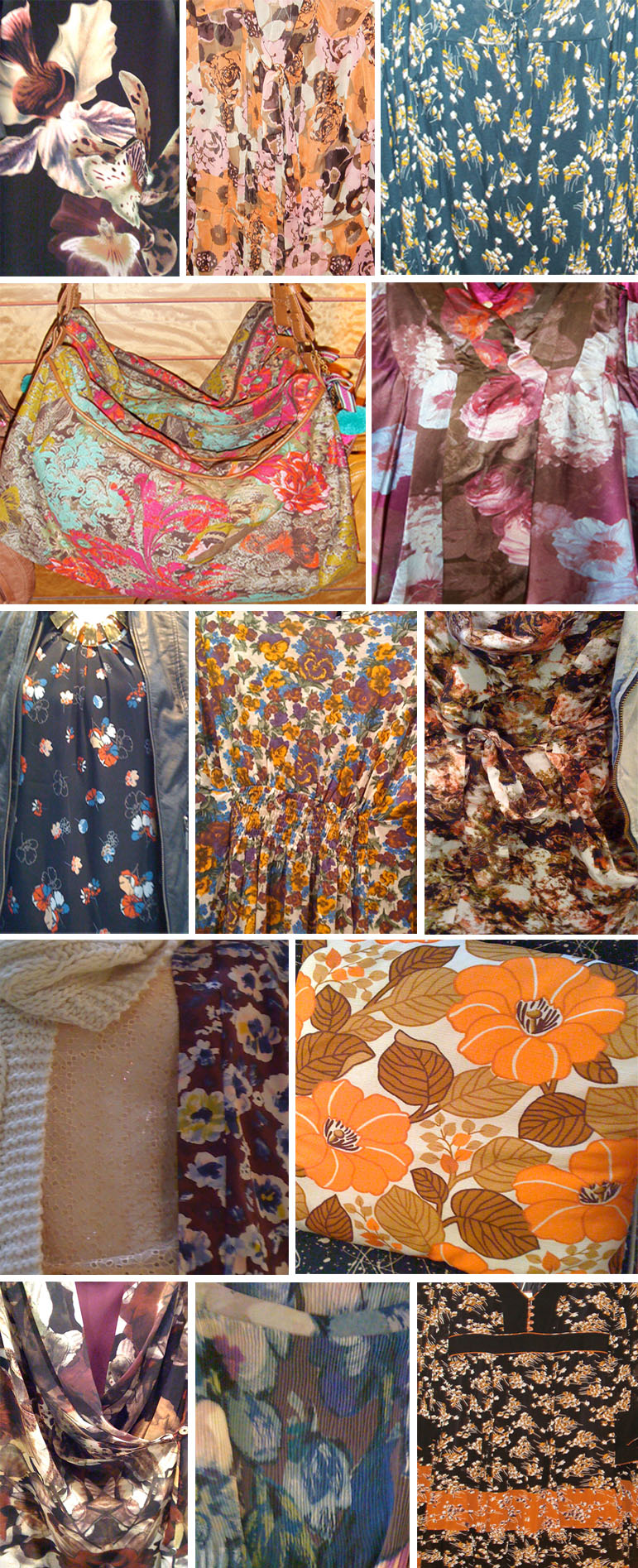 fall floral street pattern post