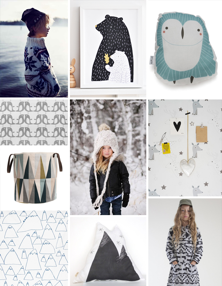Pattern Observer children's trend - nordic ice