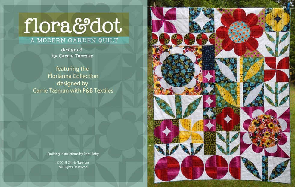 QuiltCoverFloraDot