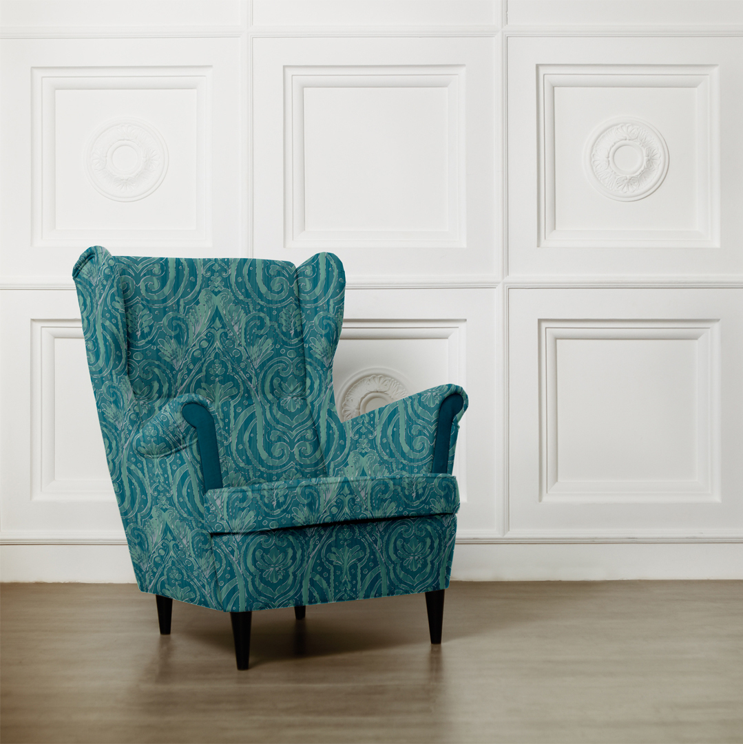 Sea Glass on Chair