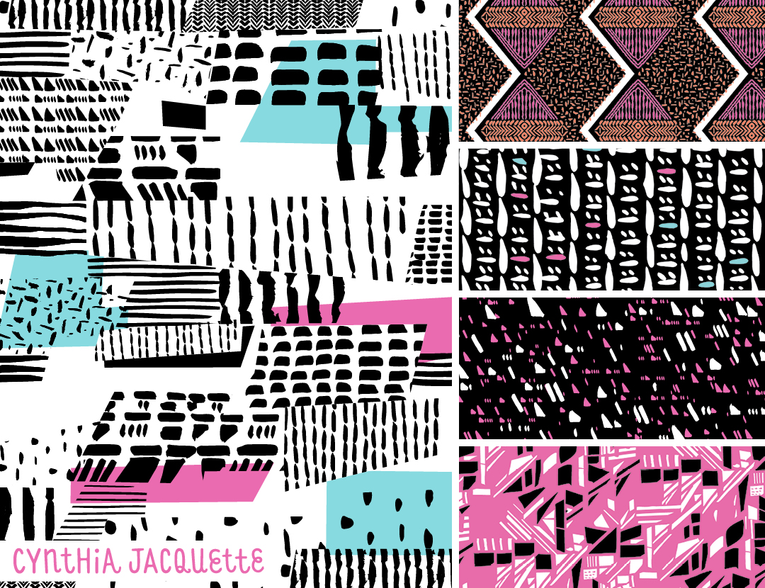 Cynthia Jacquette featured on Pattern Observer https://test.patternobserver.com/2016/07/15/from-the-textile-design-lab-chelseas-challenge-graphic-statements/