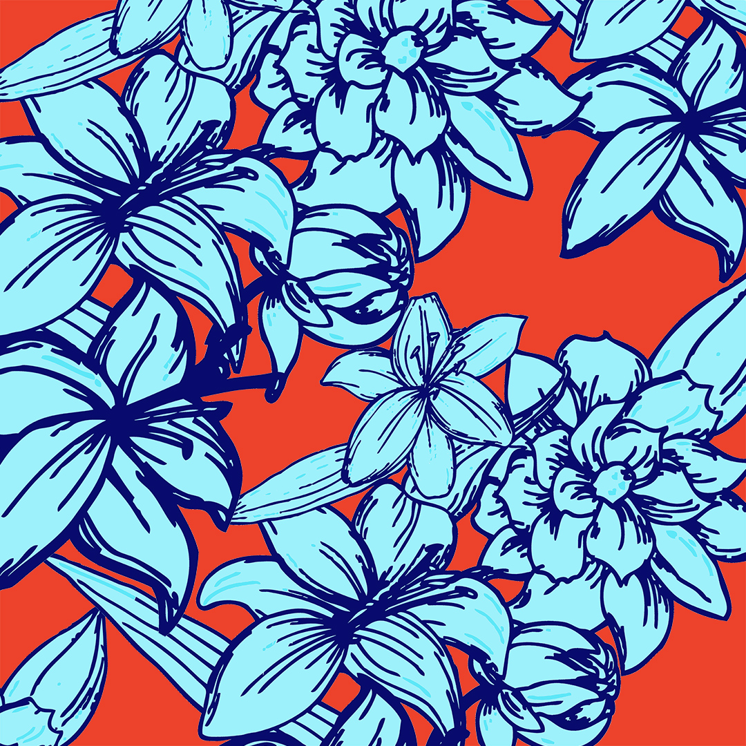 LILY FLOWER PATTERN