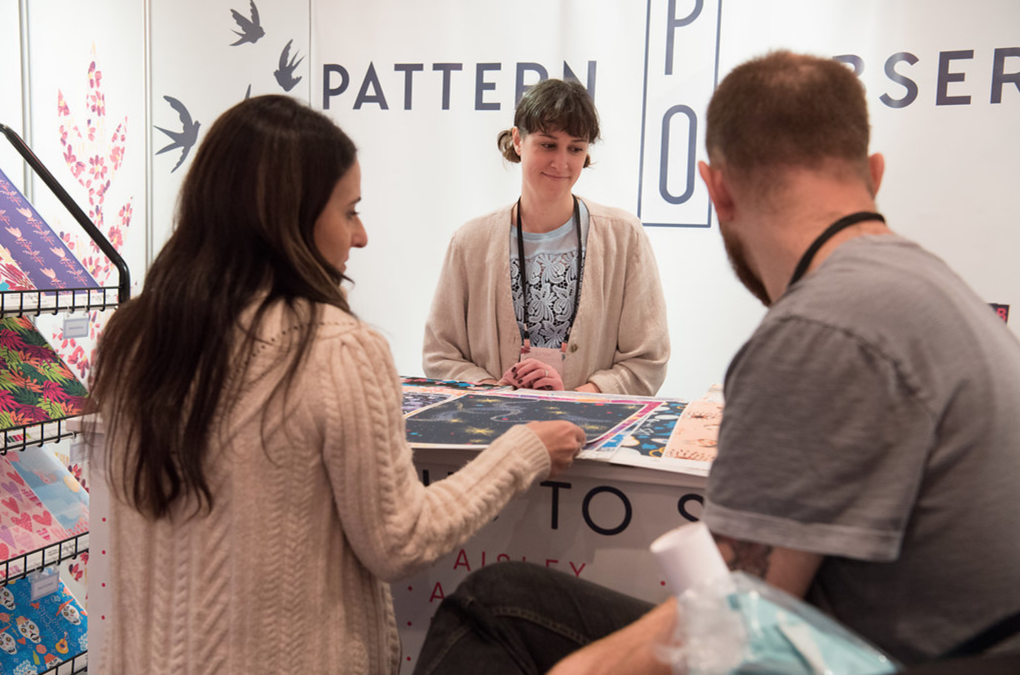 Textile design licensing overview showing how designers sell patterns to brands